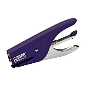 Rapid Stapler S51 t/15 listov SoftGrip vijoli?en