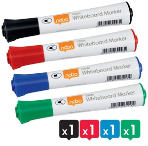 Nobo WB marker Glide okrogel 3 mm sortirano (4)