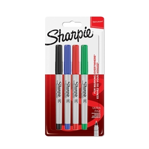 Set markerjev Sharpie Ultra Fine 0,3 mm (4)