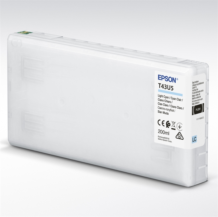 Epson T43U Svetlo Cijan 200 ml kartuša za črnilo za SureLab SL-D800