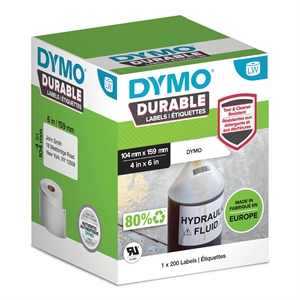 Dymo LabelWriter Trpežne izjemno velike nalepke za pošiljanje 104 mm x 159 mm stk.