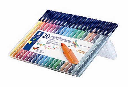 Staedtler Fiberpen Triplus Color 1,0 mm set (20)