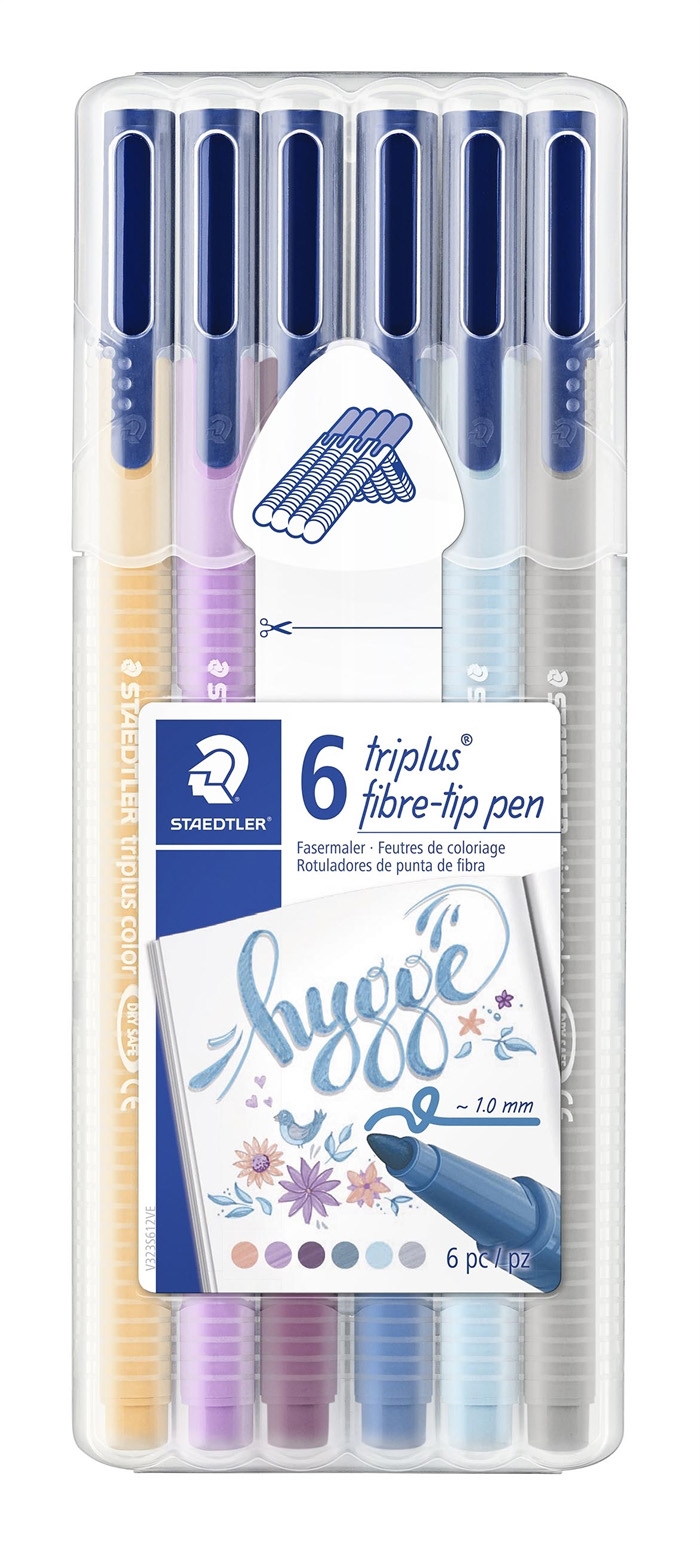 Staedtler Fiberpen Triplus Color 1,0 mm Joy set (6)