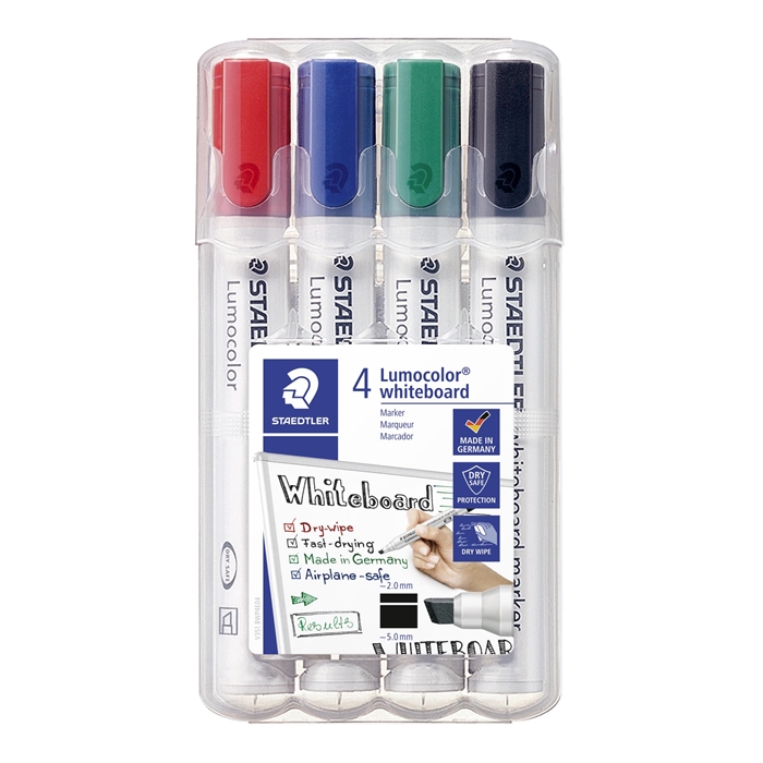 Staedtler WB marker Lumocolor poševni 2-5 mm izbrani paket (4)