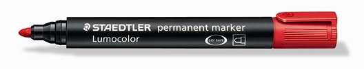 Staedtler marker Lumocolor Perm okrogel 2,0 mm rde?