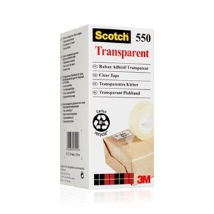 3M Trak Scotch 550 19mmx33m prozoren