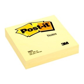 3M Post-it lističi 100 x 100 mm, rumeni