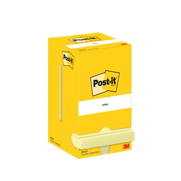 3M Post-it listki 76 x 76 mm, rumeni - komplet 12 kos