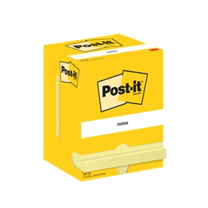 3M Post-it listki 76 x 102 mm, rumeni - 12 kosov