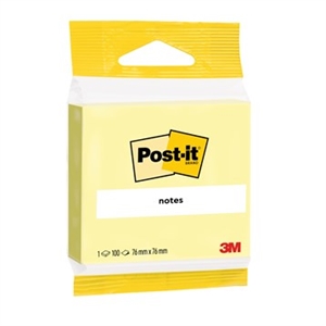 3M Post-it Canary Yellow 76 x 76 mm, 100 listov