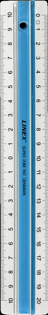 Linex superlineal 20cm S20MM modro