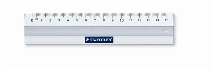 Staedtler aluminijasto ravnilo 15 cm