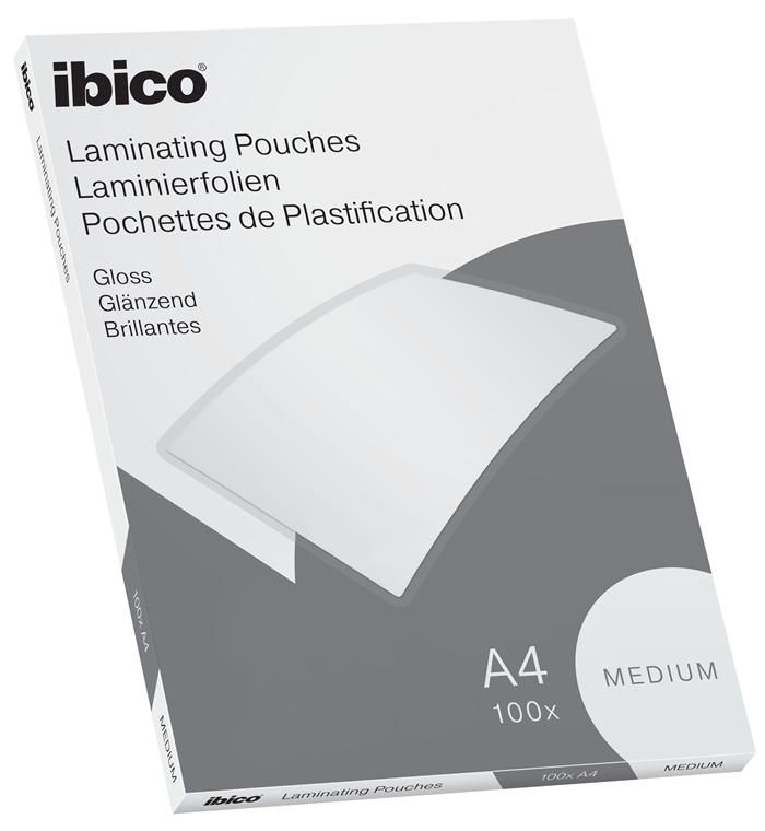 Esselte laminirna vrečka basic medium 100my A4 (100)