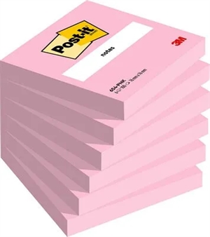 3M Post-it listki 76 x 76 mm, roza