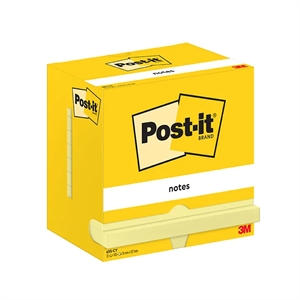 3M Post-it listki 76 x 127 mm, rumeni - paket 12