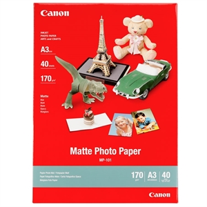 Canon MP-101 Matte Photo 170g/m² - A3, 40 listov