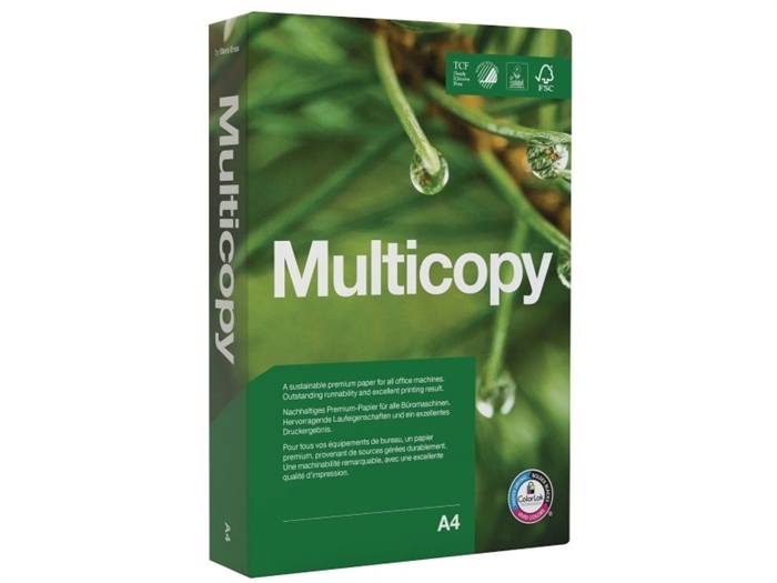 A4 MultiCopy 115 g/m² kopirni papir - paket s 400 listi