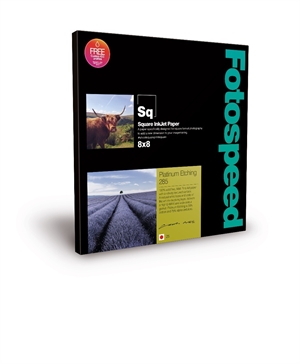 Fotospeed Platinum Etching 285 g/m² - 8x8" , 25 listov