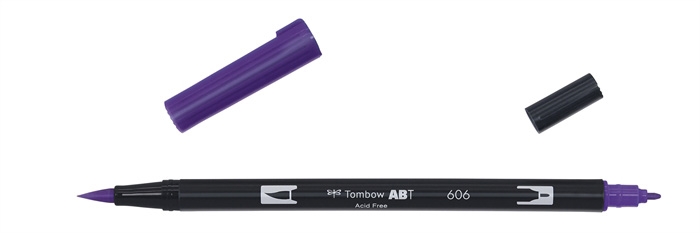 Tombow Marker ABT Dual Brush 606 vijola