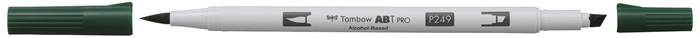 Tombow Marker alkohol ABT PRO Dual Brush 249 lovsko zelen