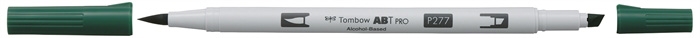 Tombow Marker alkohol ABT PRO Dual Brush 277 temno zelen