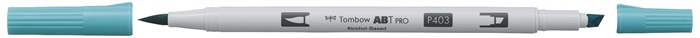 Tombow Marker alkohol ABT PRO Dual Brush 403 svetlo modra