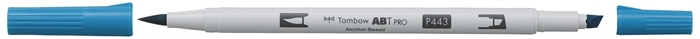 Tombow Marker alkohol ABT PRO Dual Brush 443 turkizen