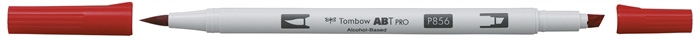 Tombow Alkoholni marker ABT PRO Dual Brush 856 poppy red