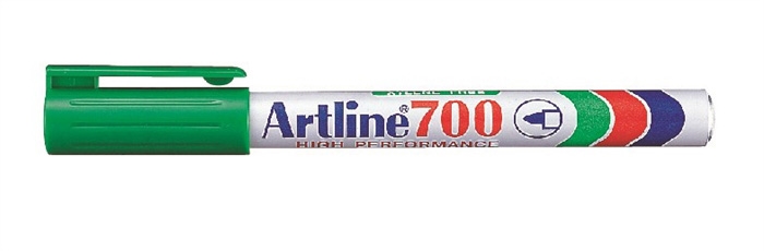 Artline Marker 700 Permanent 0.7 zelena