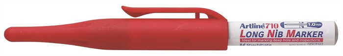 Artline Marker 710 Dolga Konica rdeča