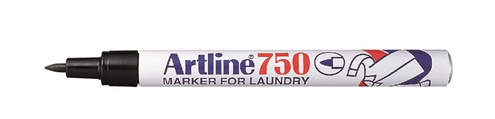 Artline Marker 750 Tekstil črn