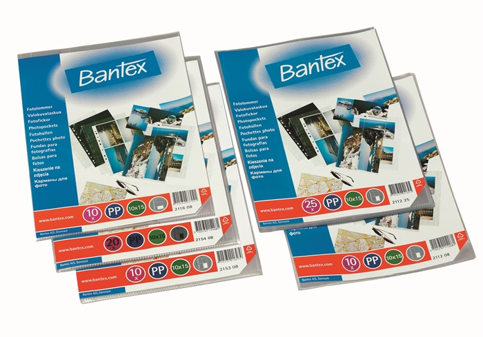 Bantex Fotolastnica 10x15 0,1mm pokončni format 8 fotografij prozorna (25)