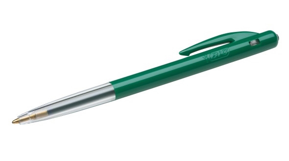 Bic kemični svinčnik M10 Clic M zelen