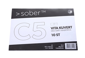 Mayer Kuverte bele C5 FH 80g (10)