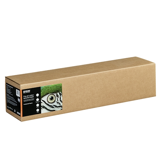 Epson Fine Art Cotton Textured Bright II 300 g/m², 24" x 15 metrov