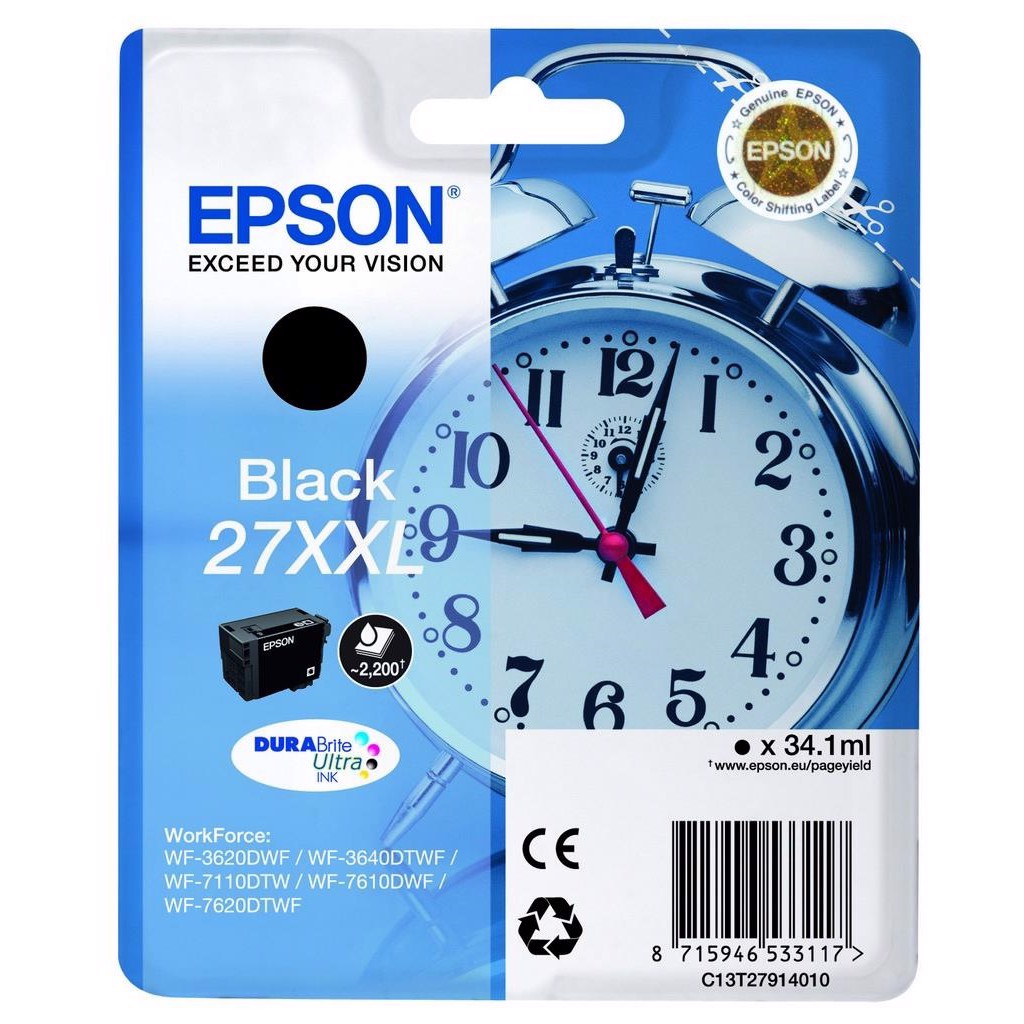 Epson T2791 ?rna kartuša XXL