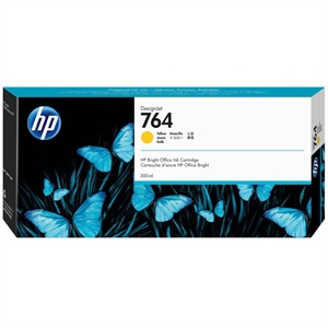 HP 764 rumena kartuša, 300 ml