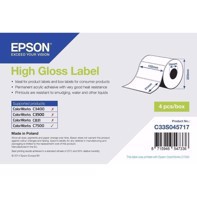 High Gloss Label - izsekane etikete 102 mm x 51 mm (2310 etiket)