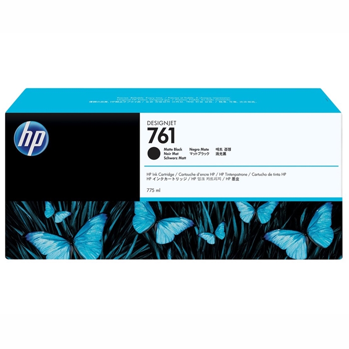 HP 761 mat ?rna kartuša, 775 ml