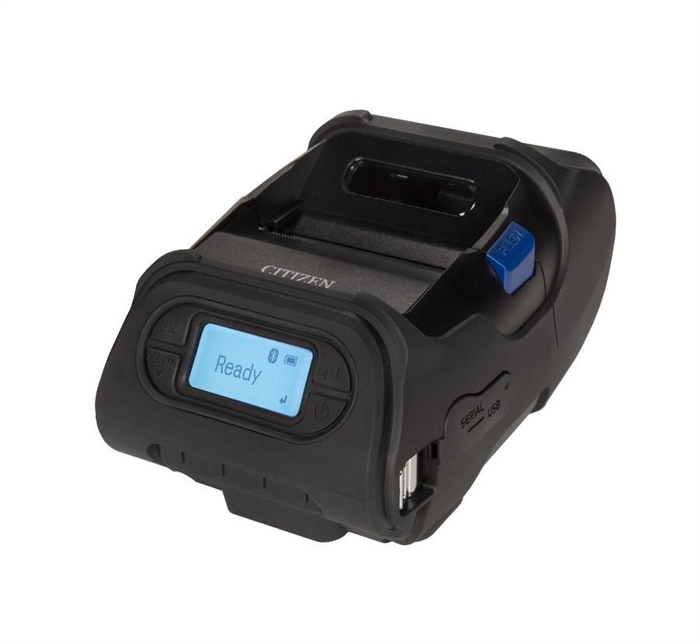 Citizen CMP-25L, USB, RS232, BT, 8 pik/mm (203 dpi), zaslon, ZPL, CPCL