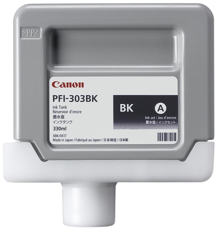 Canon PFI-303 BK Črna - 330 ml kartuša s črnilom