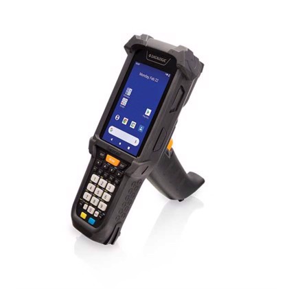 Datalogic Skorpio X5, 2D, SR, BT, Wi-Fi, NFC, Funk. Št., Gun, GMS, ext. bat., Android