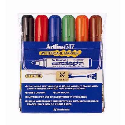 Artline Tabla Marker 517 6-set