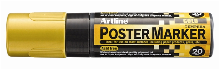 Artline Poster Marker 20 zlata