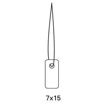 HERMA nalepke za obesek z vrvico 7 x 15 mm, 1000 kosov.