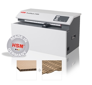 HSM ProfiPack papiralni drobilnik C400 namizni model