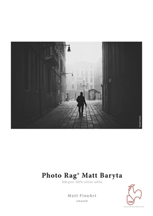 Hahnemühle Photo Rag Matt Baryta 308 g/m² - 17" x 12 metrov