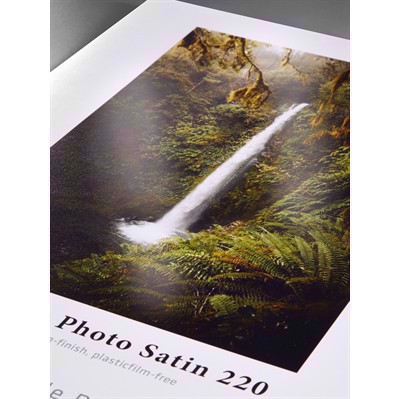 Intro Kit Hahnemühle Sustainable Photo Satin 220 g/m² - A4, 3 types x 3 listov