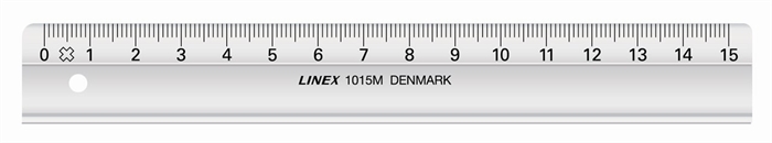 Linex šolski ravnilo 15cm 1015M