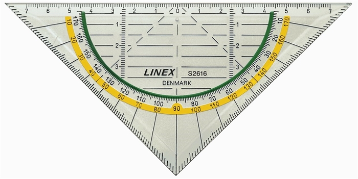 Linex geometrijsko trikotno super serijo 16cm S2616